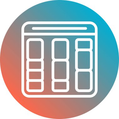 seo modern simgesinin vektör illüstrasyonu