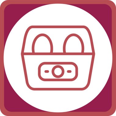 Modern b 'nin vektör illüstrasyonu eksik simgesi