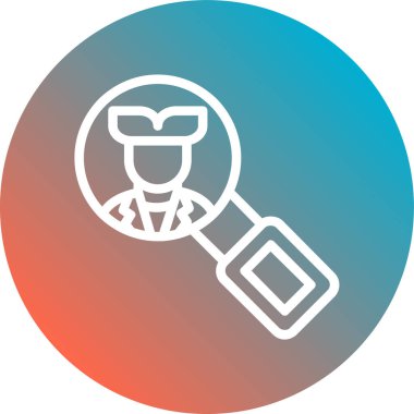 seo modern simgesinin vektör illüstrasyonu