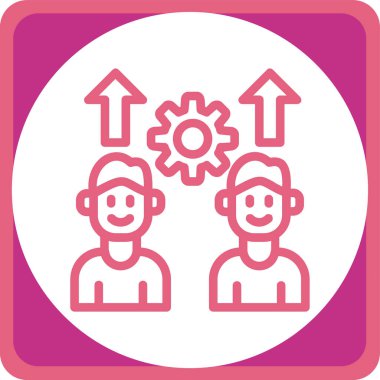 seo modern simgesinin vektör illüstrasyonu