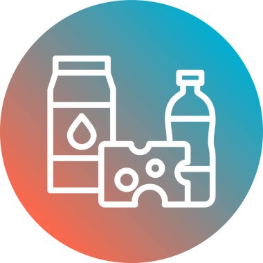 Gıda simgesinin vektör illüstrasyonu