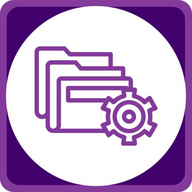 yazıcı vektör simgesi modern illüstrasyon