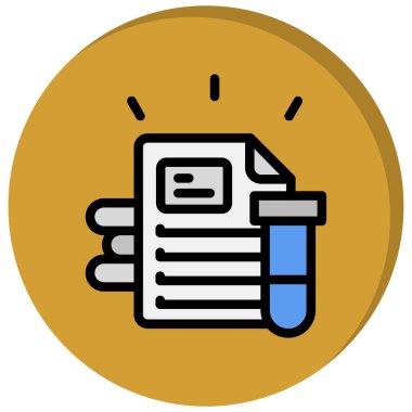 Sertifika. Web simgesi basit illüstrasyon