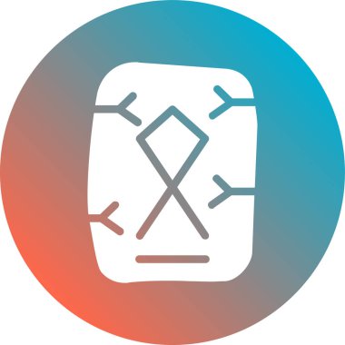 Modern bir simgenin vektör illüstrasyonu