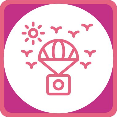 seo modern simgesinin vektör illüstrasyonu