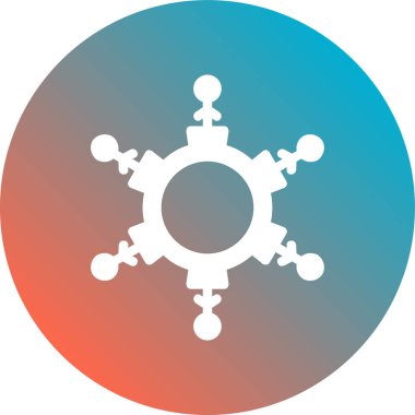 İş ve finans simgesinin vektör illüstrasyonu