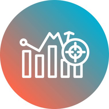 seo modern simgesinin vektör illüstrasyonu