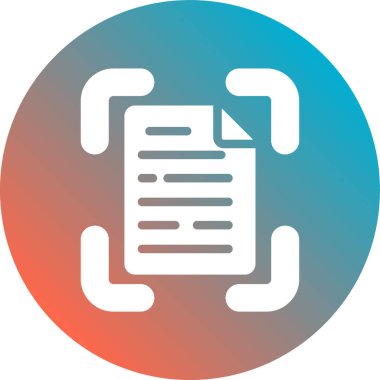 belge düz simge vektörü