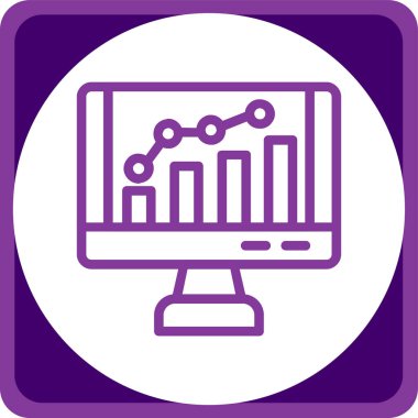 seo modern simgesinin vektör illüstrasyonu