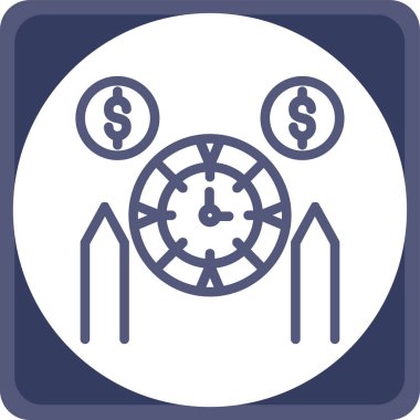 Seo simgesinin vektör illüstrasyonu