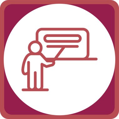 Elinde kitap olan bir adamın vektör çizimi