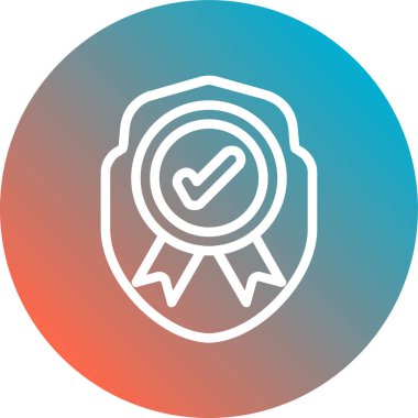 Modern simgenin vektör illüstrasyonu