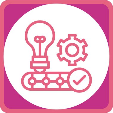 Seo simgesinin vektör illüstrasyonu