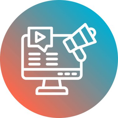 Vektör illüstrasyonu, simge ögesi arkaplanı