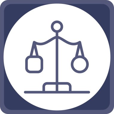 Adaletin vektör çizimi