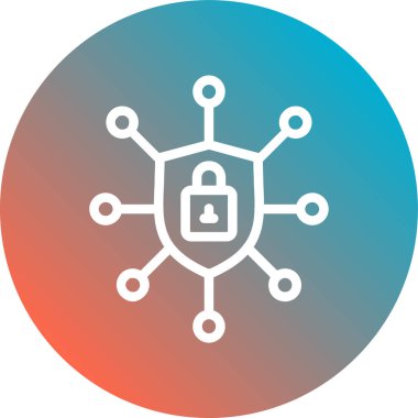 seo modern simgesinin vektör illüstrasyonu