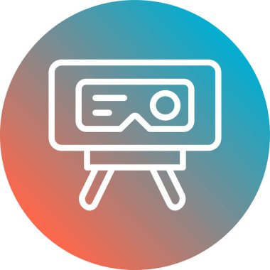 tv simge vektör çizim