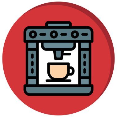 kahve fincanı vektör simgesi