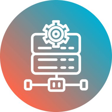 Ayarlama. Web simgesi basit illüstrasyon