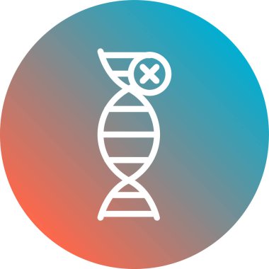 DNA web vektör simgesi