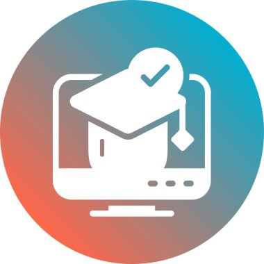 İşaretli dizüstü bilgisayarın vektör çizimi