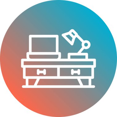 Modern simgenin vektör illüstrasyonu