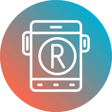 vektör telefon simgesi çizimi