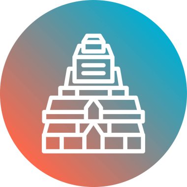 Yapı simgesinin vektör illüstrasyonu