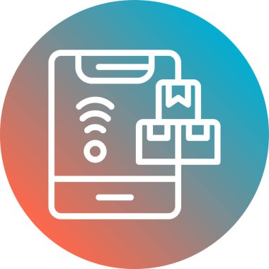 Seo simgesinin vektör illüstrasyonu