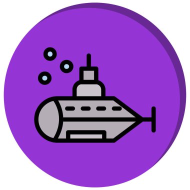 Gemi. Web simgesi basit illüstrasyon