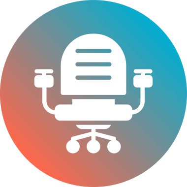 sandalye simgesi çizimi