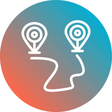 Vektör illüstrasyonu, simge ögesi arkaplanı