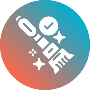 Saat simgesi vektör illüstrasyonu