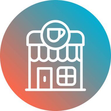 Modern simgenin vektör illüstrasyonu