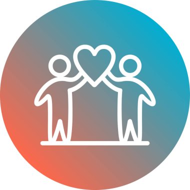 insanlar simge vektör illüstrasyonu