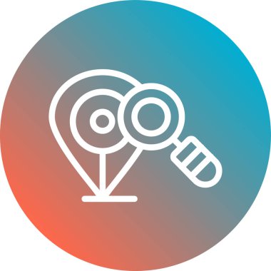 seo modern simgesinin vektör illüstrasyonu