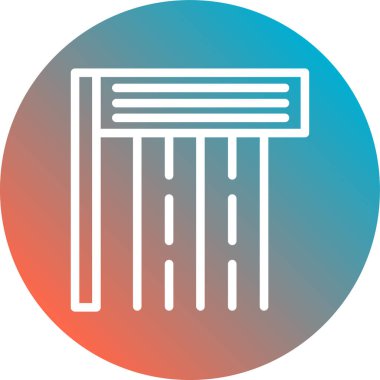 Modern b 'nin vektör illüstrasyonu eksik simgesi