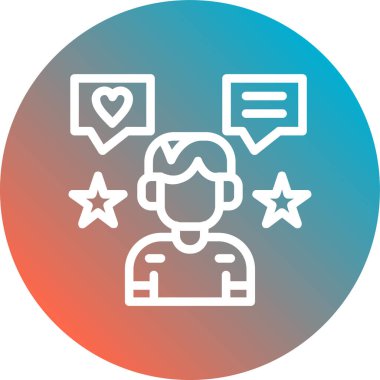 seo modern simgesinin vektör illüstrasyonu