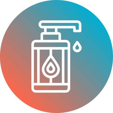 Güzellik ve moda simgelerinin vektör çizimi