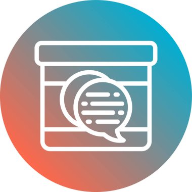 seo modern simgesinin vektör illüstrasyonu