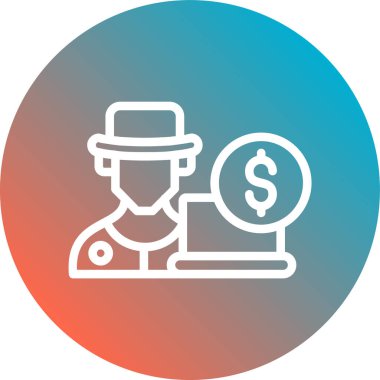 seo modern simgesinin vektör illüstrasyonu