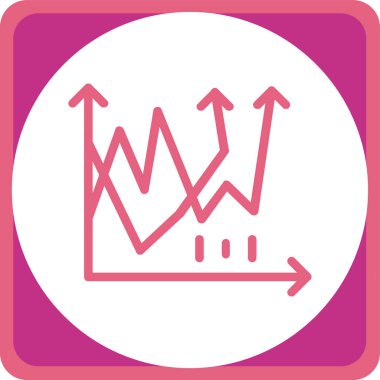 İşaretli bir grafiğin vektör simgesi