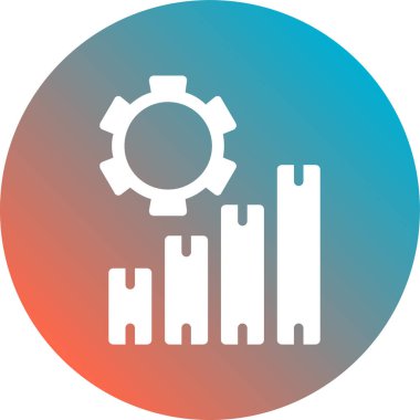 Modern simgenin vektör illüstrasyonu