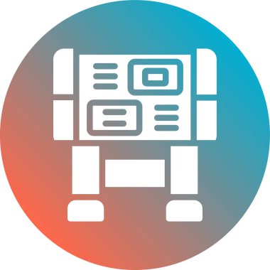 Modern eğitim ikonunun vektör illüstrasyonu