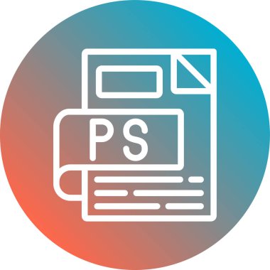 Dosya simgesinin vektör illüstrasyonu