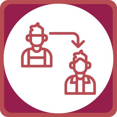 seo modern simgesinin vektör illüstrasyonu