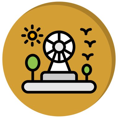 Hayran. Web simgesi basit illüstrasyon