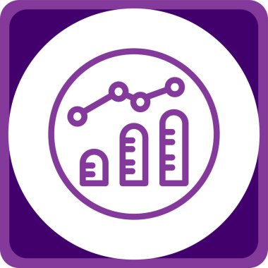 Bar çizelgesi. Web simgesi