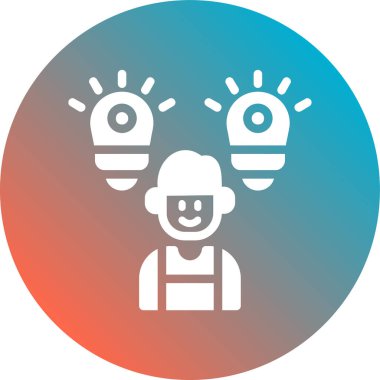 Vektör illüstrasyonu, simge ögesi biçimi