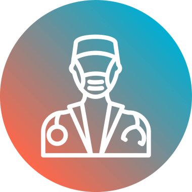 Doktor simge vektör çizim